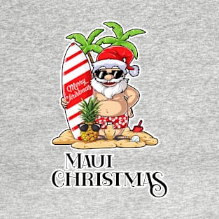 Maui Christmas and Hawaii New Year T-Shirt